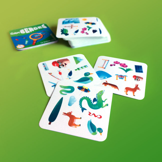 Jeu de cartes Gamberges pour la CNR