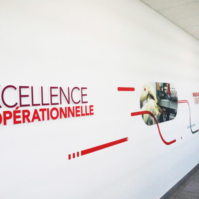 Fresque Excellence Opérationnelle dans le Technicentre Industriel