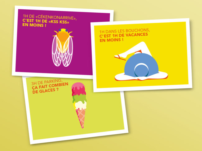 Sncf TERPACA Campagne Ete Cartes Postale