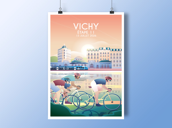 Sncf Ter AURA Vichy Affiche V2